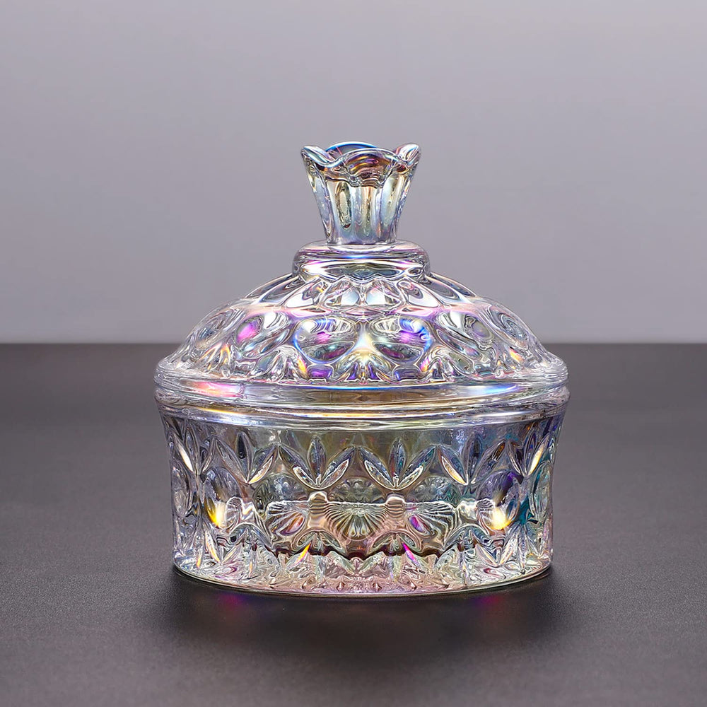 Noverlife bol dappen verre, surface gravée diamant irrégulier pour prise sûre.