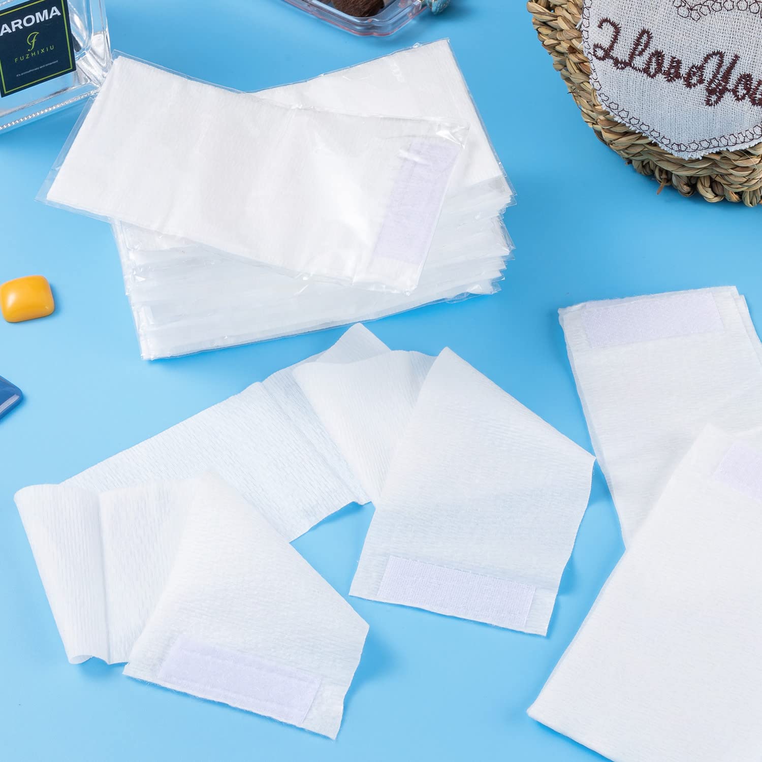 Emballage Noverlife 100 bandeaux jetables : pack pratique.