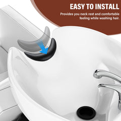 Noverlife installation rapide sans outil sur le lavabo.