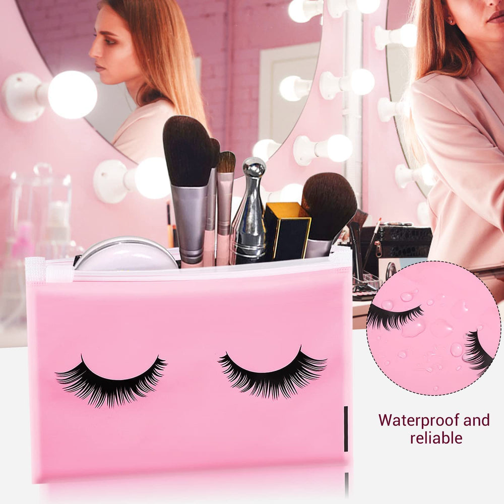 Pochette maquillage mini Noverlife imprimée, rangement compact et sûr.