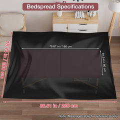 Noverlife tapis protection table pour épilation à la cire, utilisation rapide entre clients.