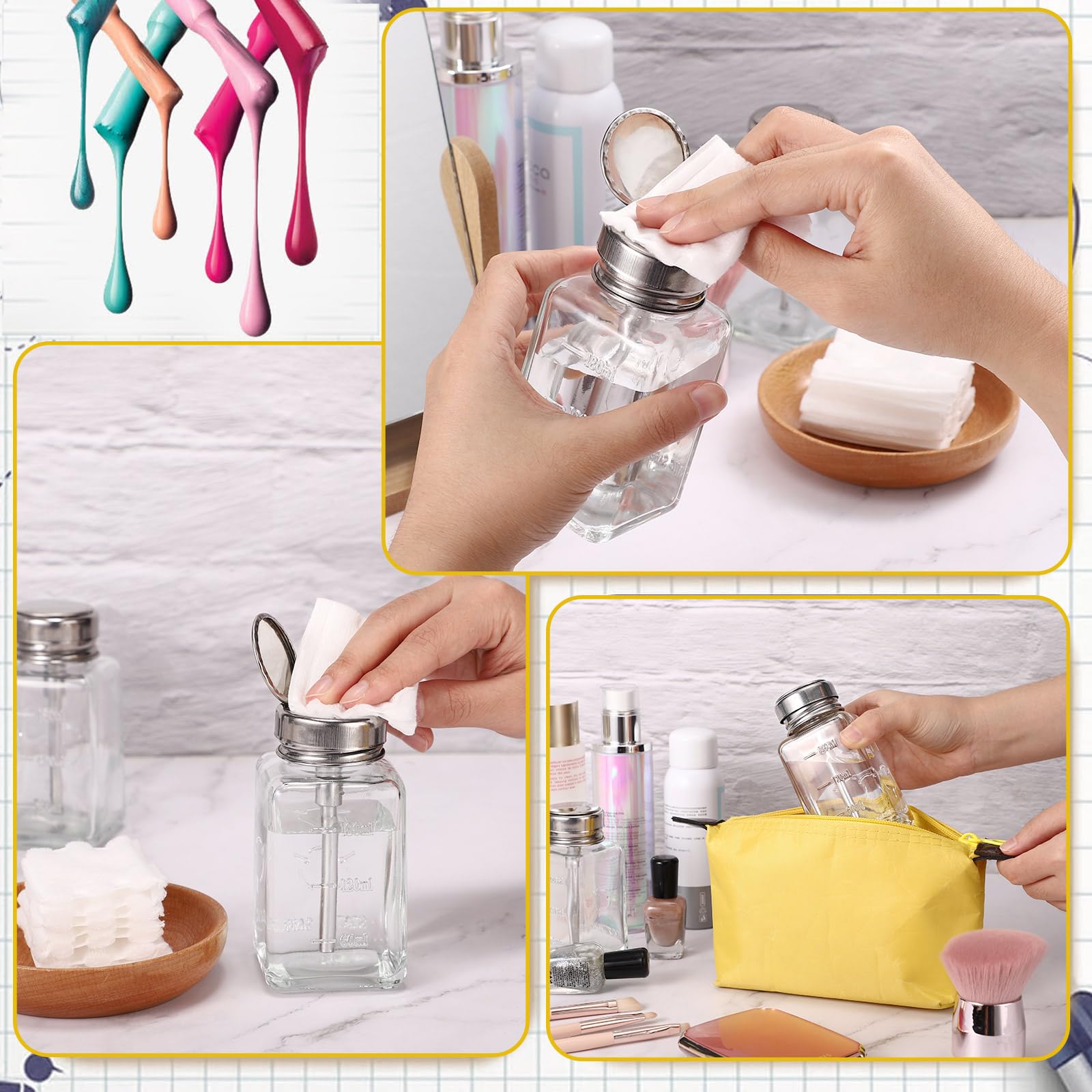Verre transparent Noverlife permet de voir rapidement le niveau.