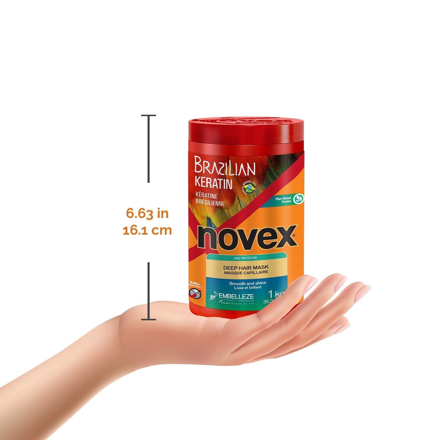 NOVEX Masque Keratine Usage Quotidien: routine capillaire régulière et pratique