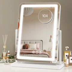 Novlux Grand miroir 18x14 pour visage et haut du corps.