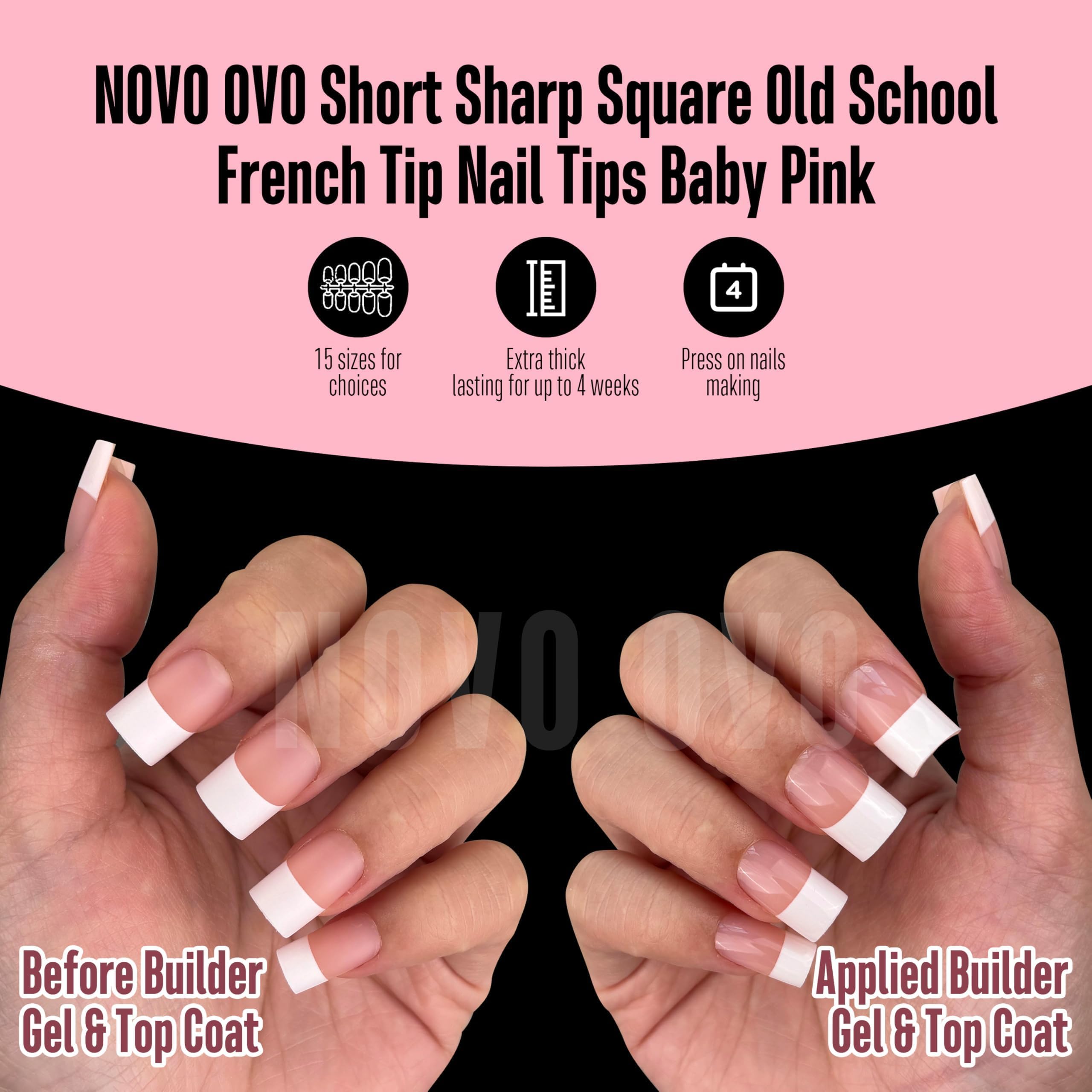 NOVO OVO: 15 tailles pour s adapter a tous les ongles
