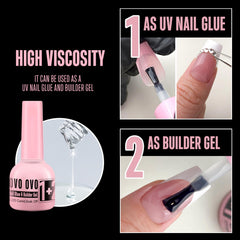 NOVO OVO top coat brillant sans essuyage pour un fini miroir sans résidu