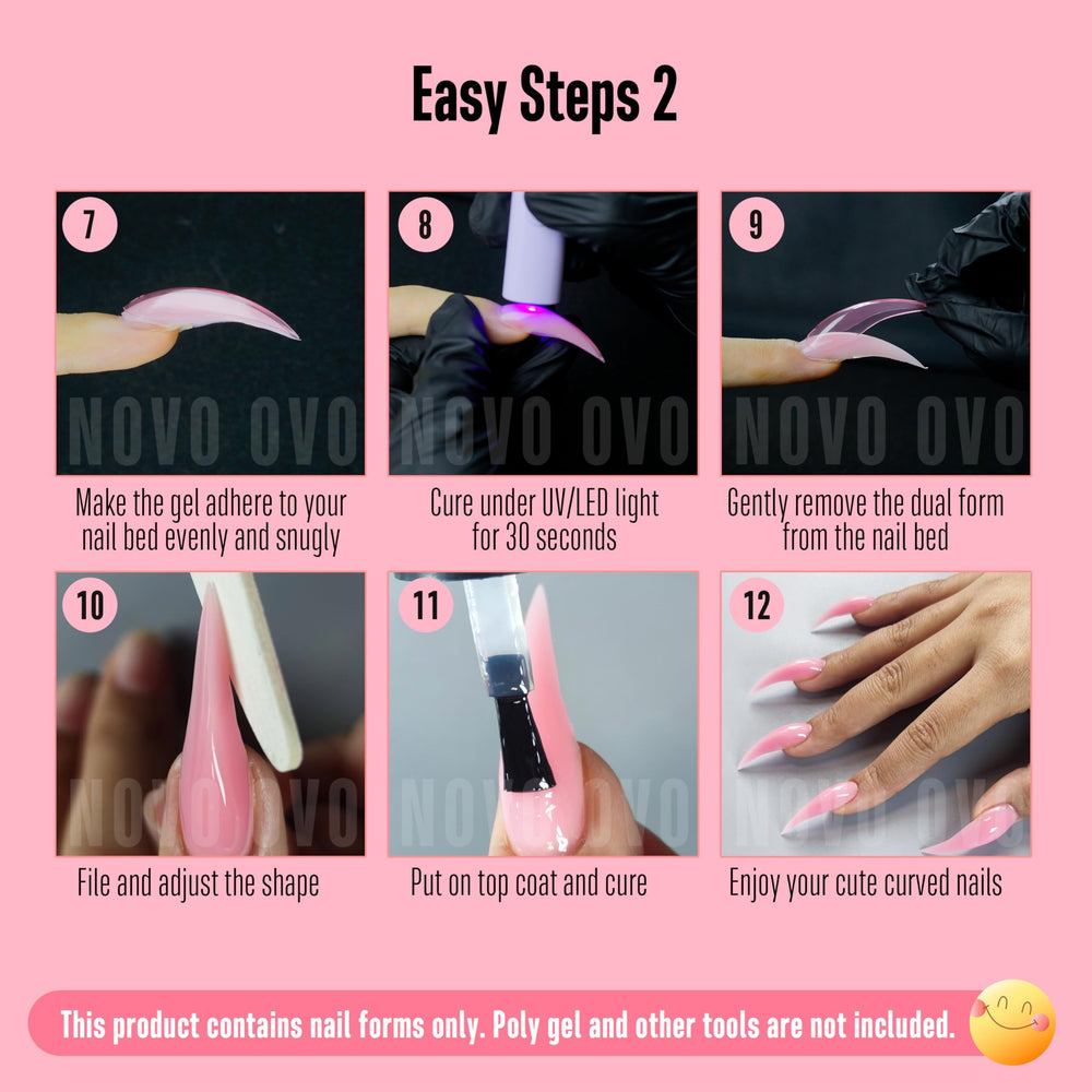 Tailles 14 incluses pour s’adapter à la diversité des ongles.