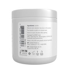Application facile sur peau sèche avec NOW Foods Lanoline Pure.