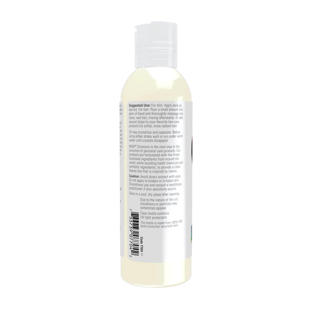 NOW Foods Shea Nut Oil, soin nourrissant pour cheveux et cuir chevelu