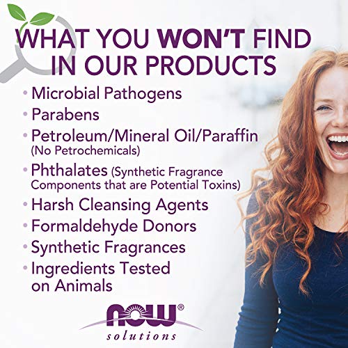 NOW Foods Solutions Huile d'amande douce – soin quotidien du corps sans parfum.