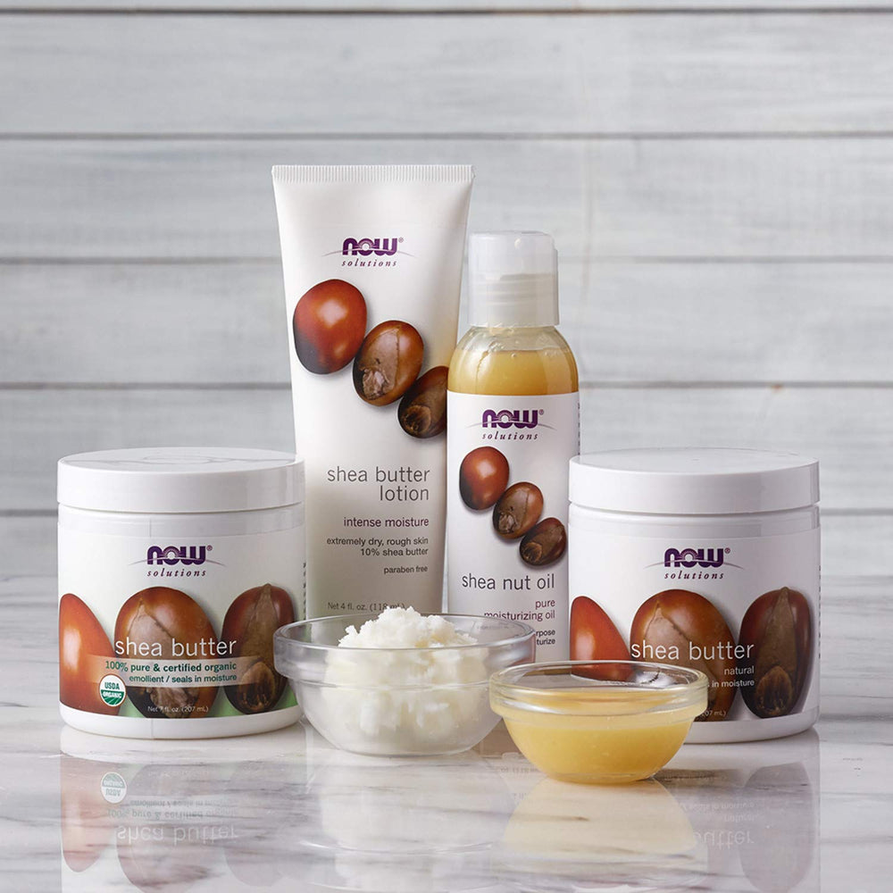 NOW Solutions Lotion application corps pour nourrir les zones rugueuses.