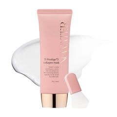 NOWATER Masque enveloppe collagène – paquet et masque, hydratation durable.