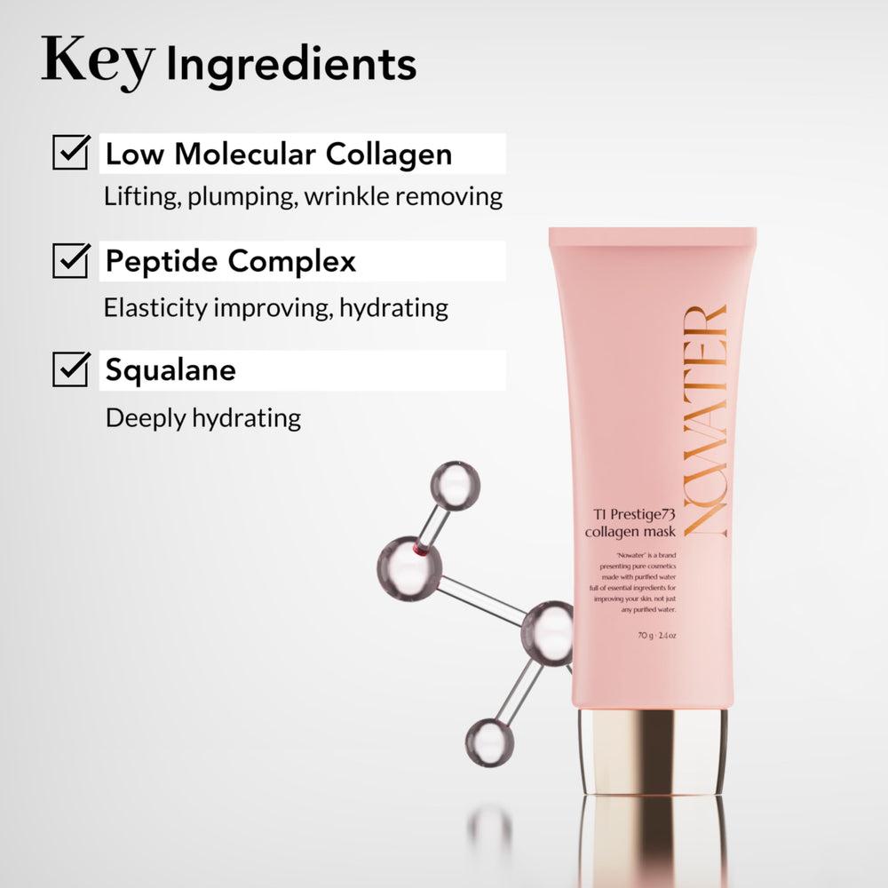 NOWATER Test dermatologique – masque sûr pour tous types de peau.