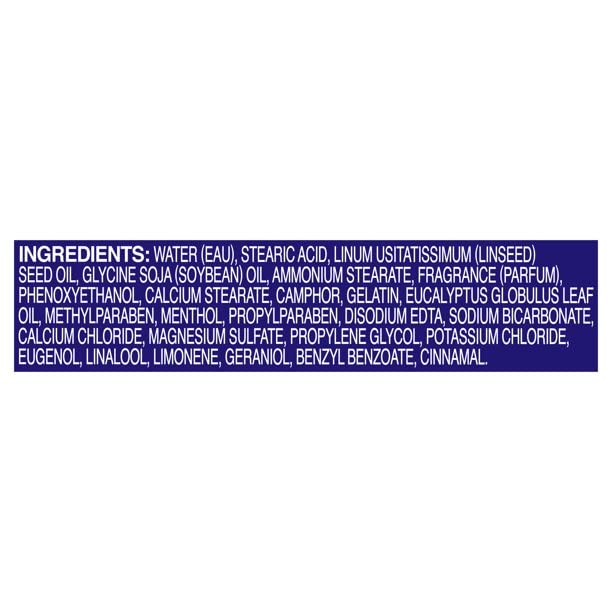 Noxzema application on the face during cleansing routine