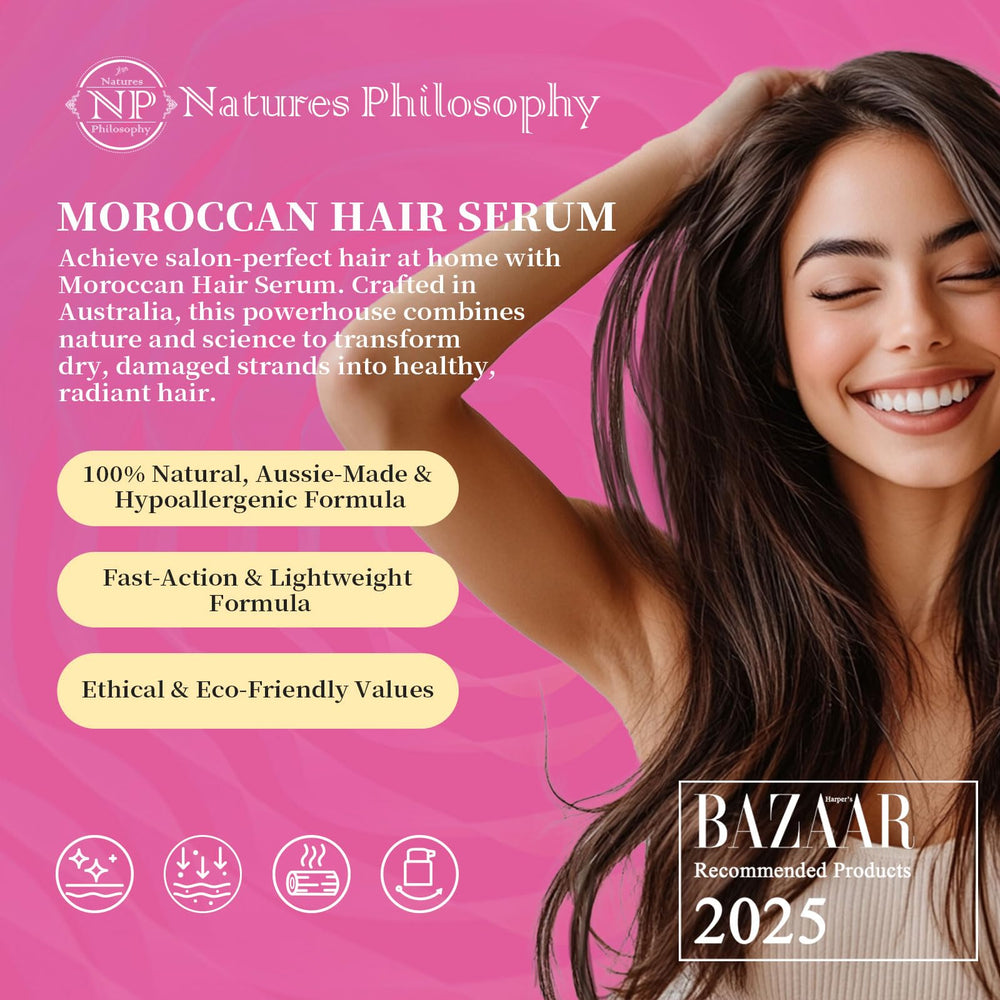 NP NATURES PHILOSOPHY protection chaleur et UV des cheveux.