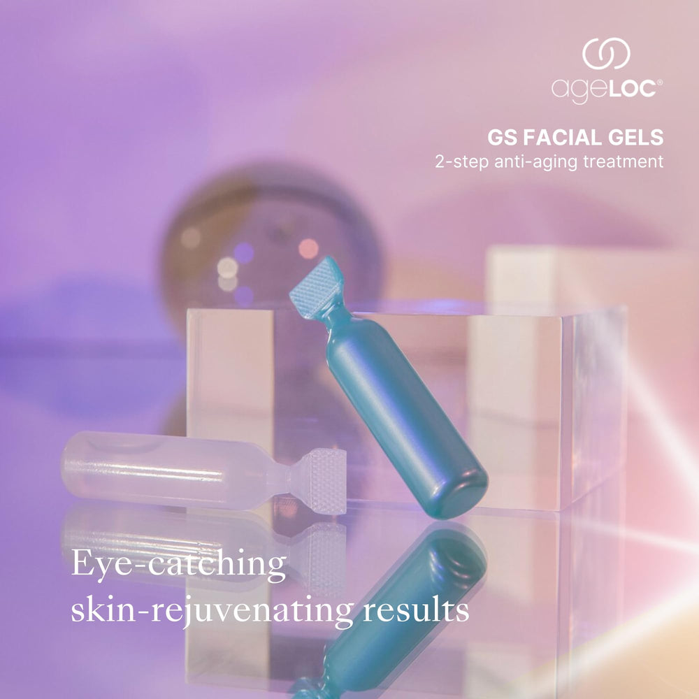 Nu Skin ageLOC GS Gel visage, texture lisse pour le traitement en deux étapes.