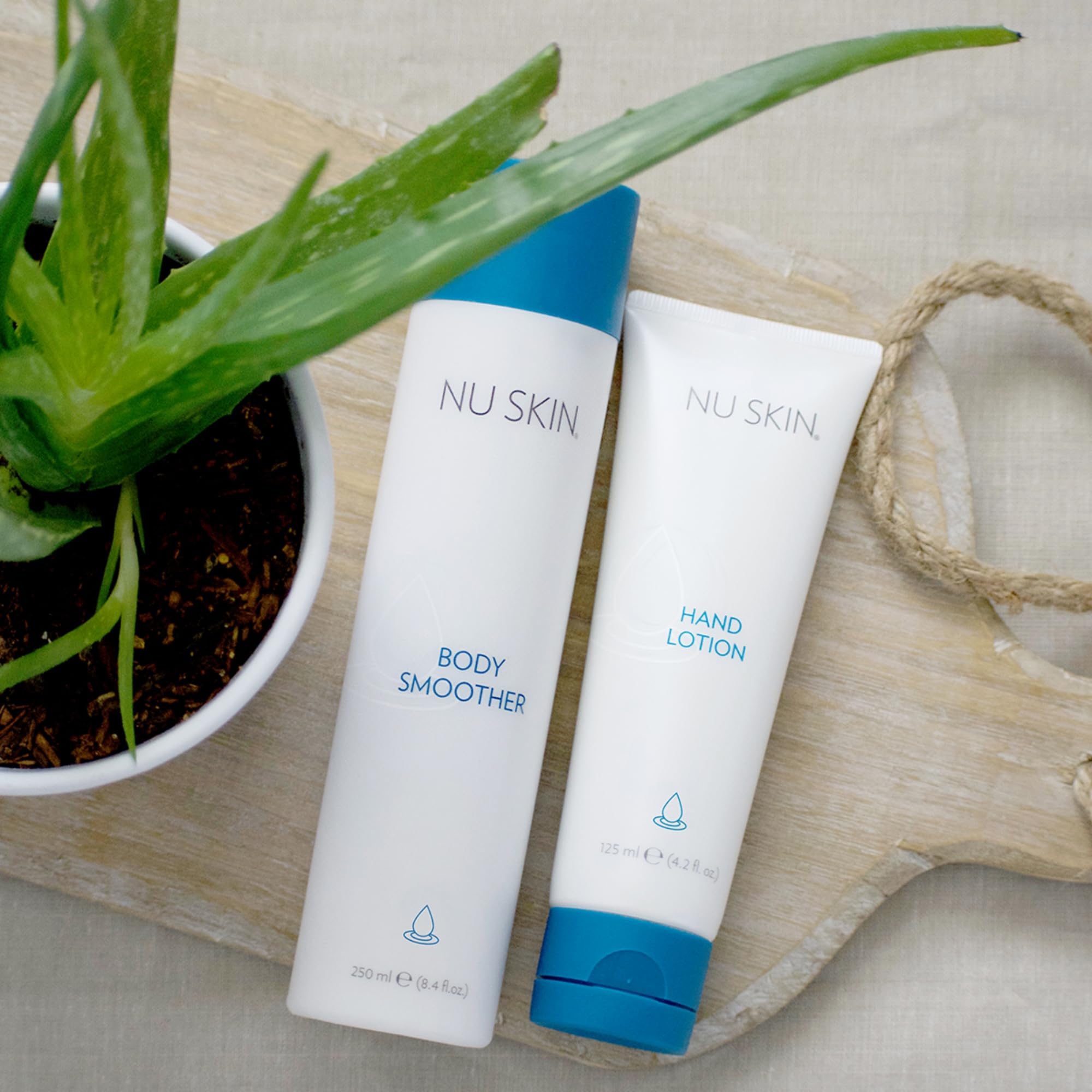 Nu Skin Body Smoother, routine hydratante quotidienne facile.