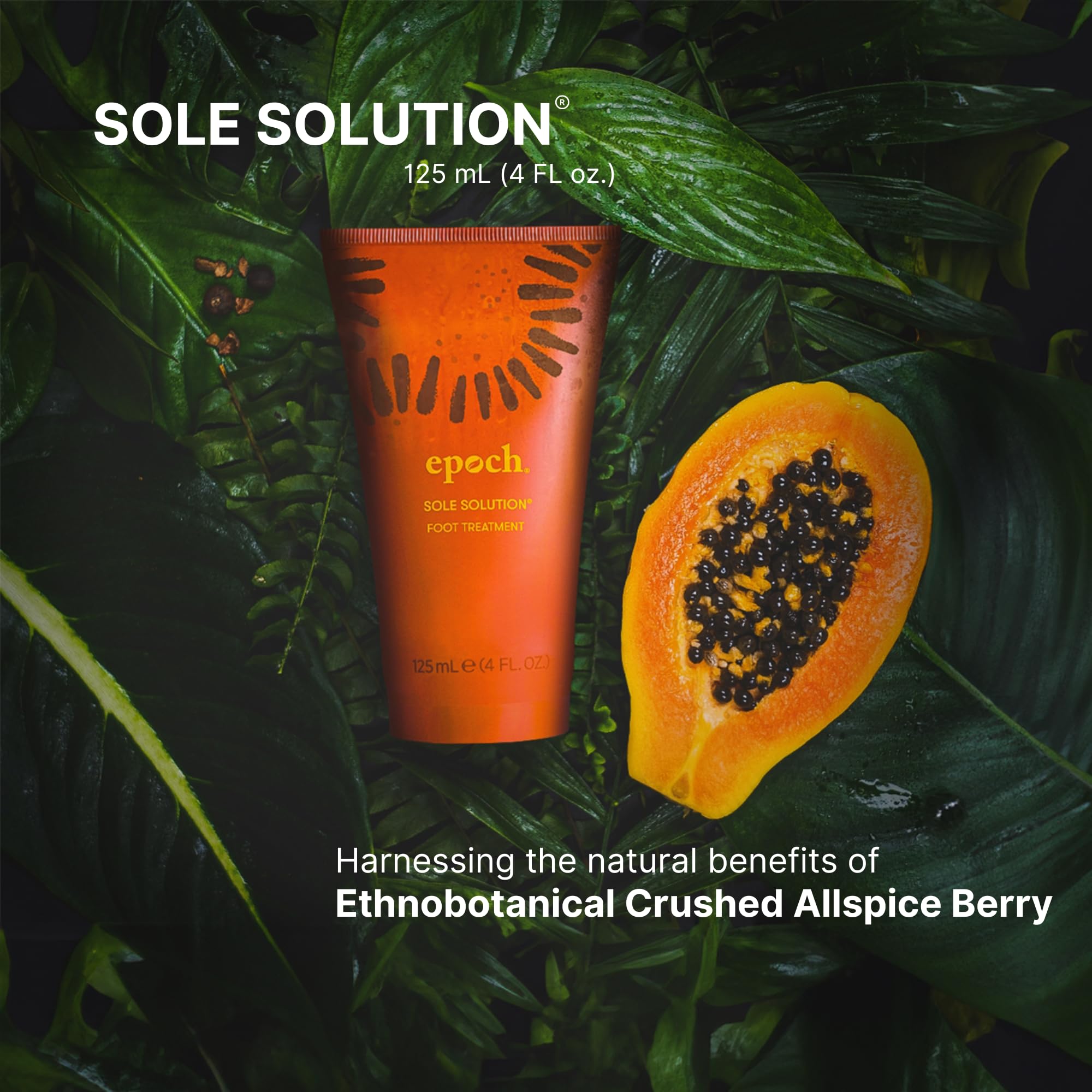 Nu Skin Epoch Sole Solution - crème pieds idéale pour les peaux sèches et rugueuses.