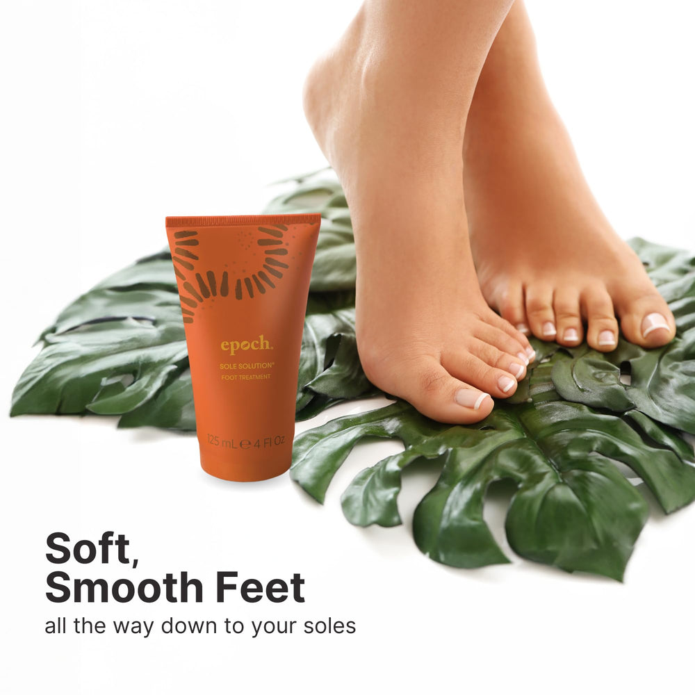 Nu Skin Epoch Sole Solution - traitement talons secs apportant douceur et confort.