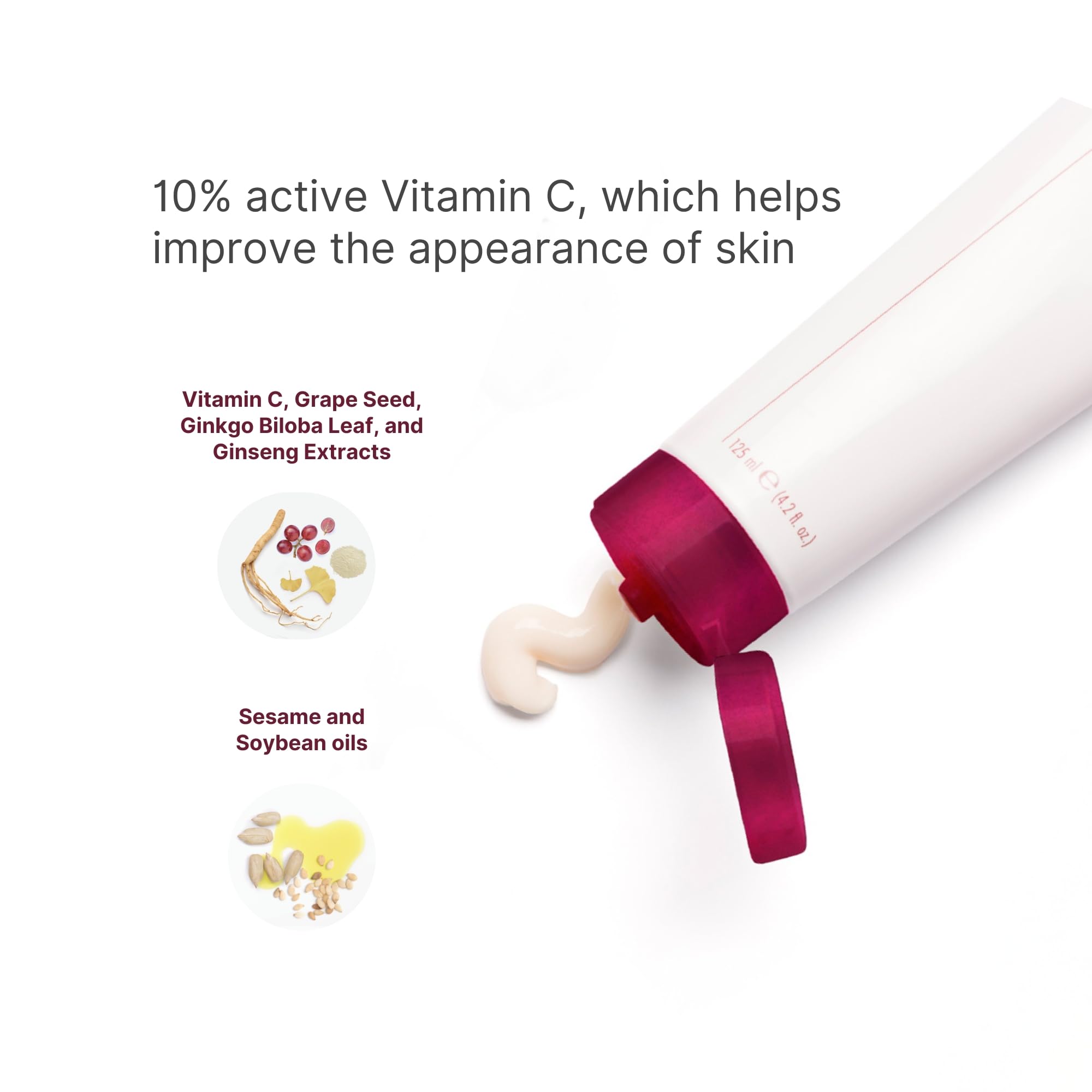 Nu Skin extrait raisin, ginkgo et ginseng pour protection antioxydante.