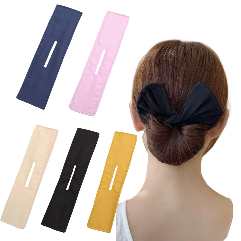 Nuaiute outil chignon montre le donut-chignon rapide et élégant.
