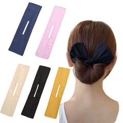 Nuaiute outil chignon montre le donut-chignon rapide et élégant.