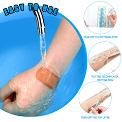 Nuanchu couverture tatouage 6x10 pouces, couvre les grandes zones.
