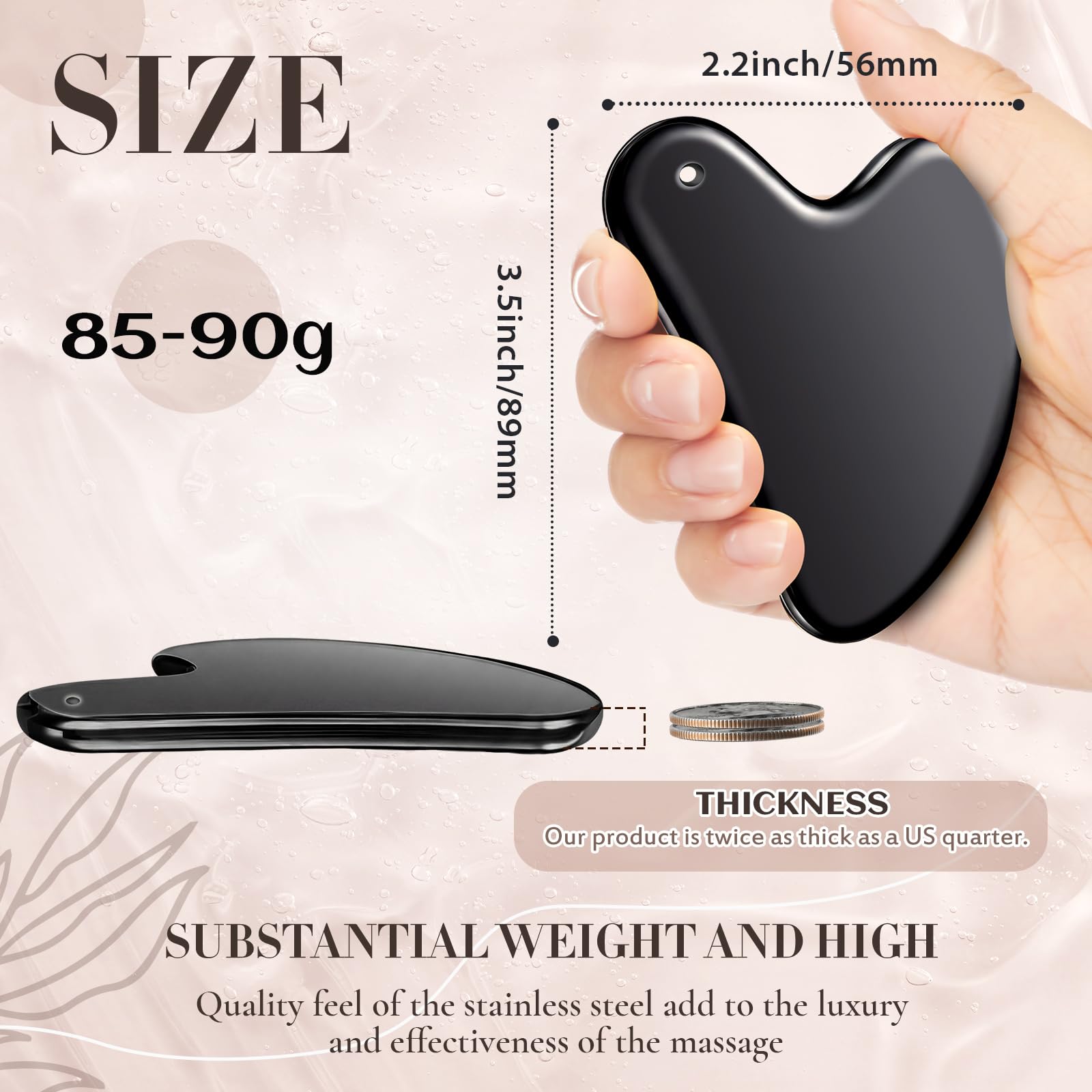 Nuanchu Gua Sha corps, massage relaxant sur épaules et dos