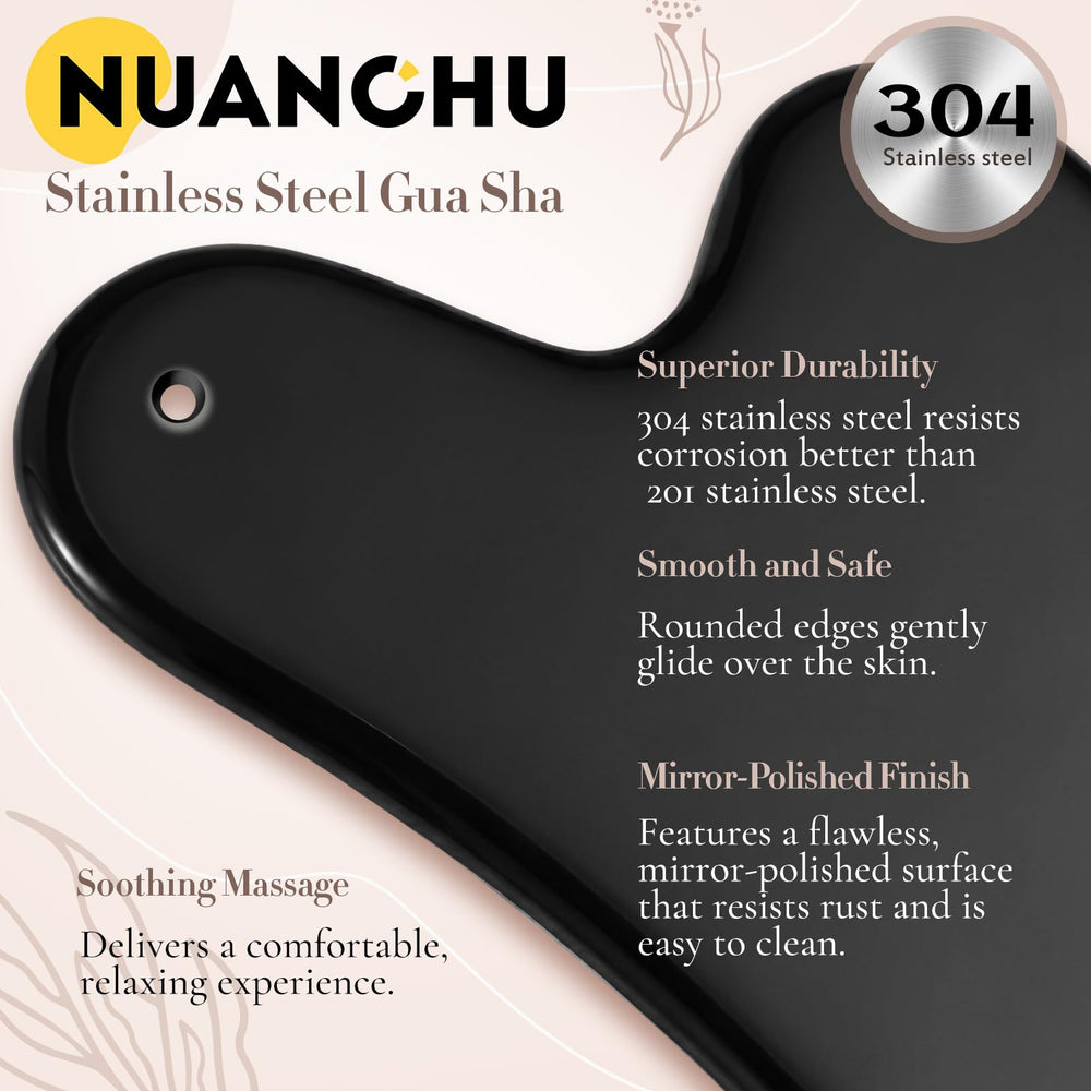 Nuanchu Gua Sha poids équilibré et bords précis
