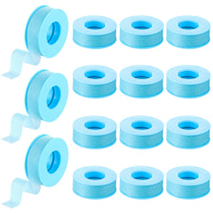 Nuanchu ruban cils silicone bleu, adhésif durable et facile à enlever.