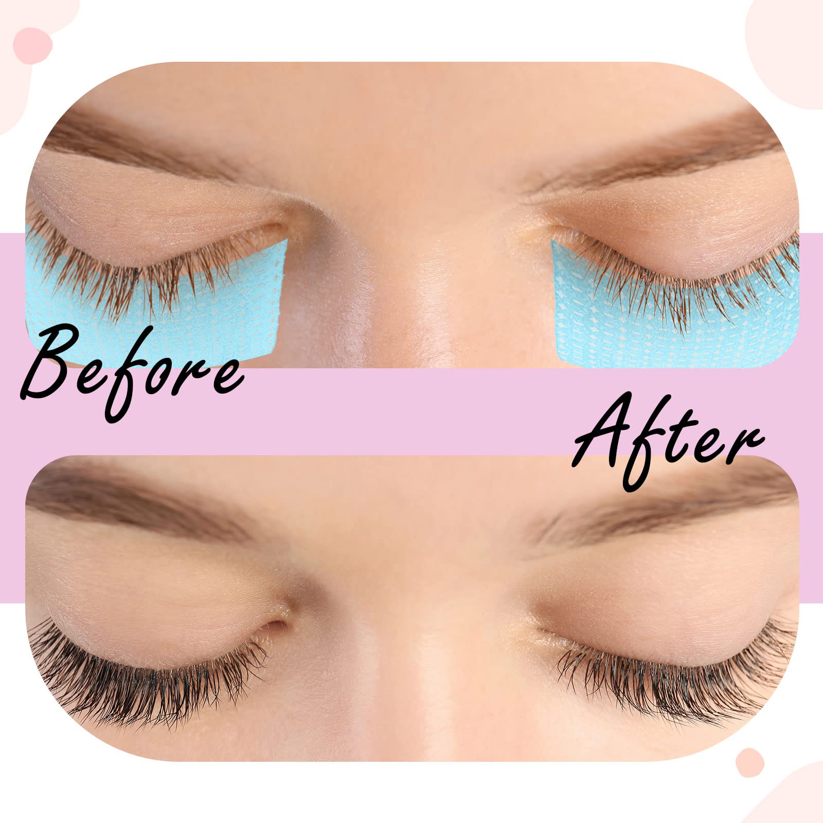 Nuanchu ruban extension cils dechirable a la main pratique