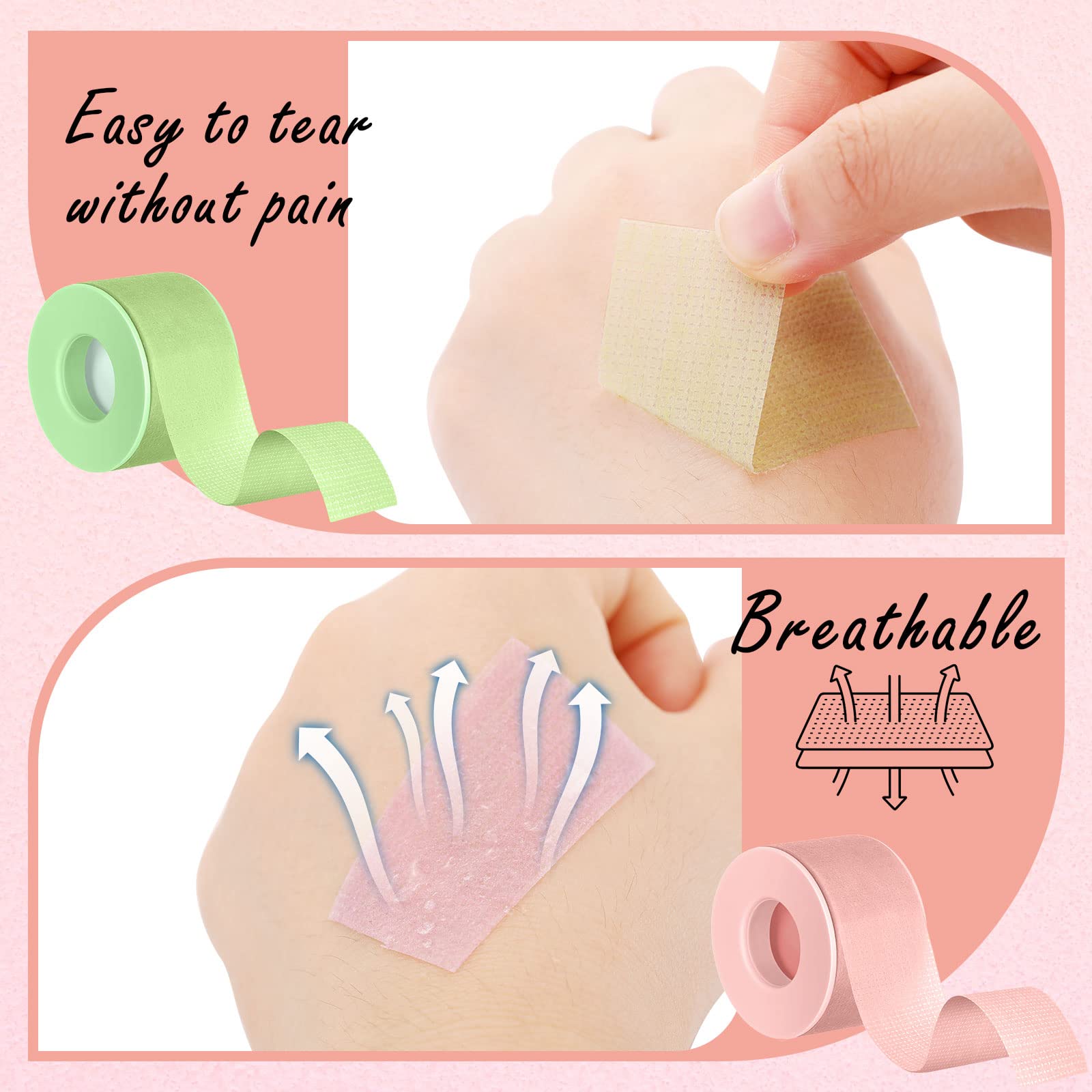 Nuanchu ruban extension cils facile à utiliser pour maquillage