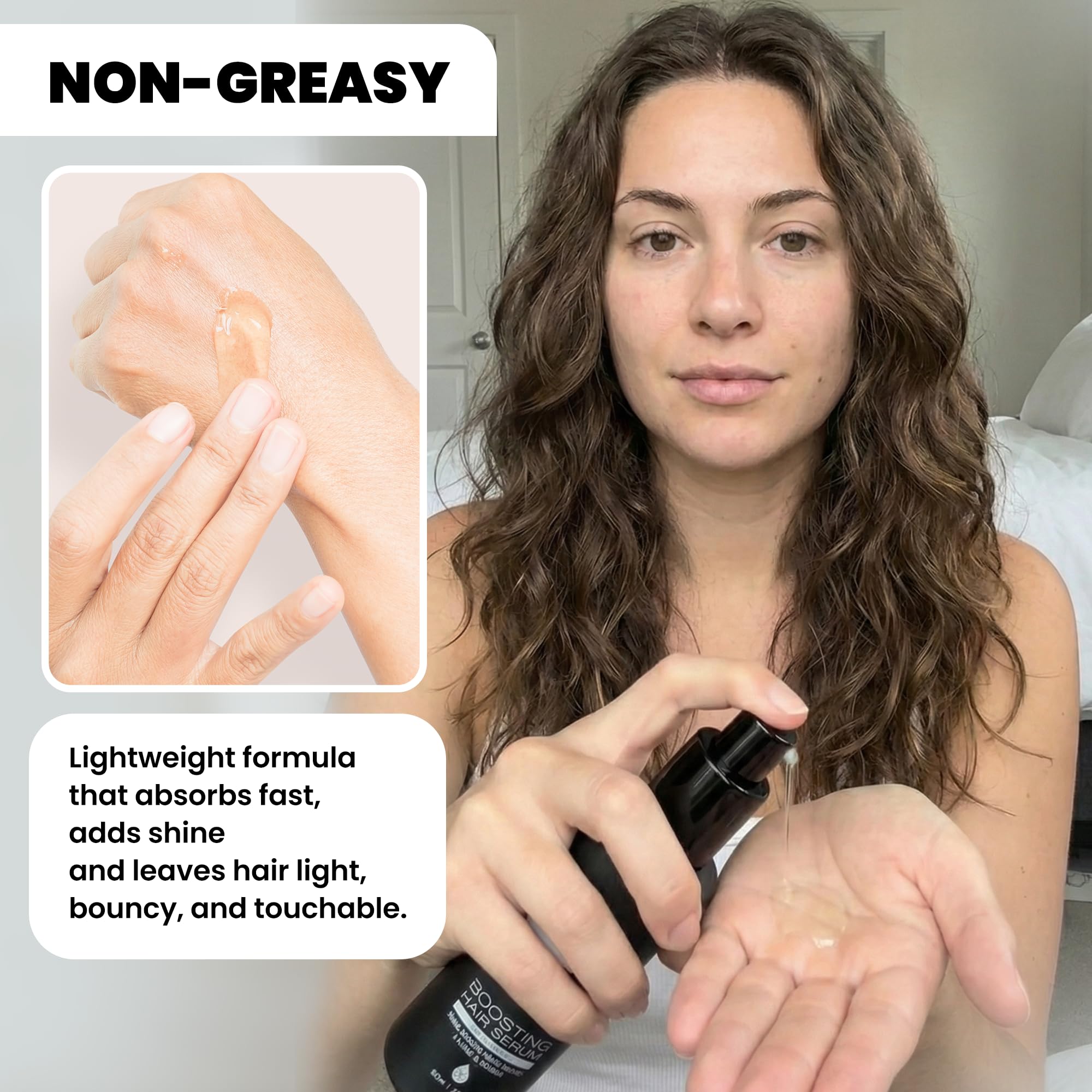 Sérum Nubi Hair – ingrédients doux marula aloe vitamine E.
