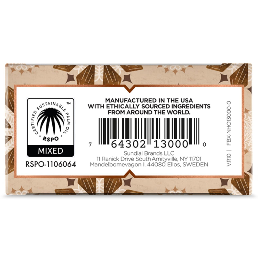 Savon Nubian Heritage – parfum encens et myrrhe pour une sensation réconfortante après la douche.