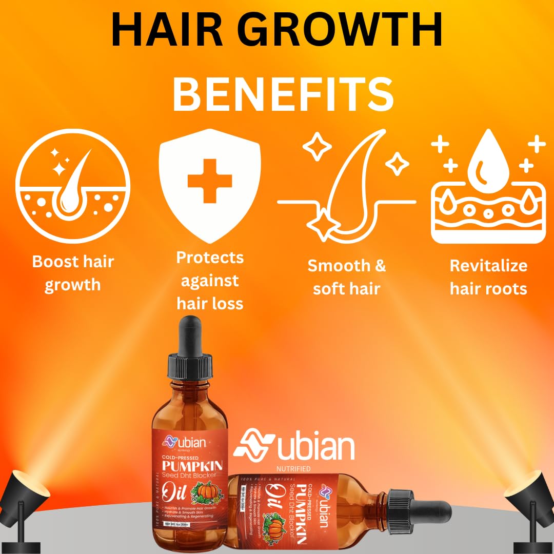 Nubian Nutrified huile potiron cuir chevelu et cheveux