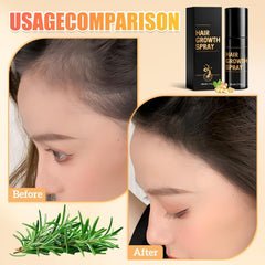 Cheveux brillants et doux après utilisation du spray Nuckhuce.