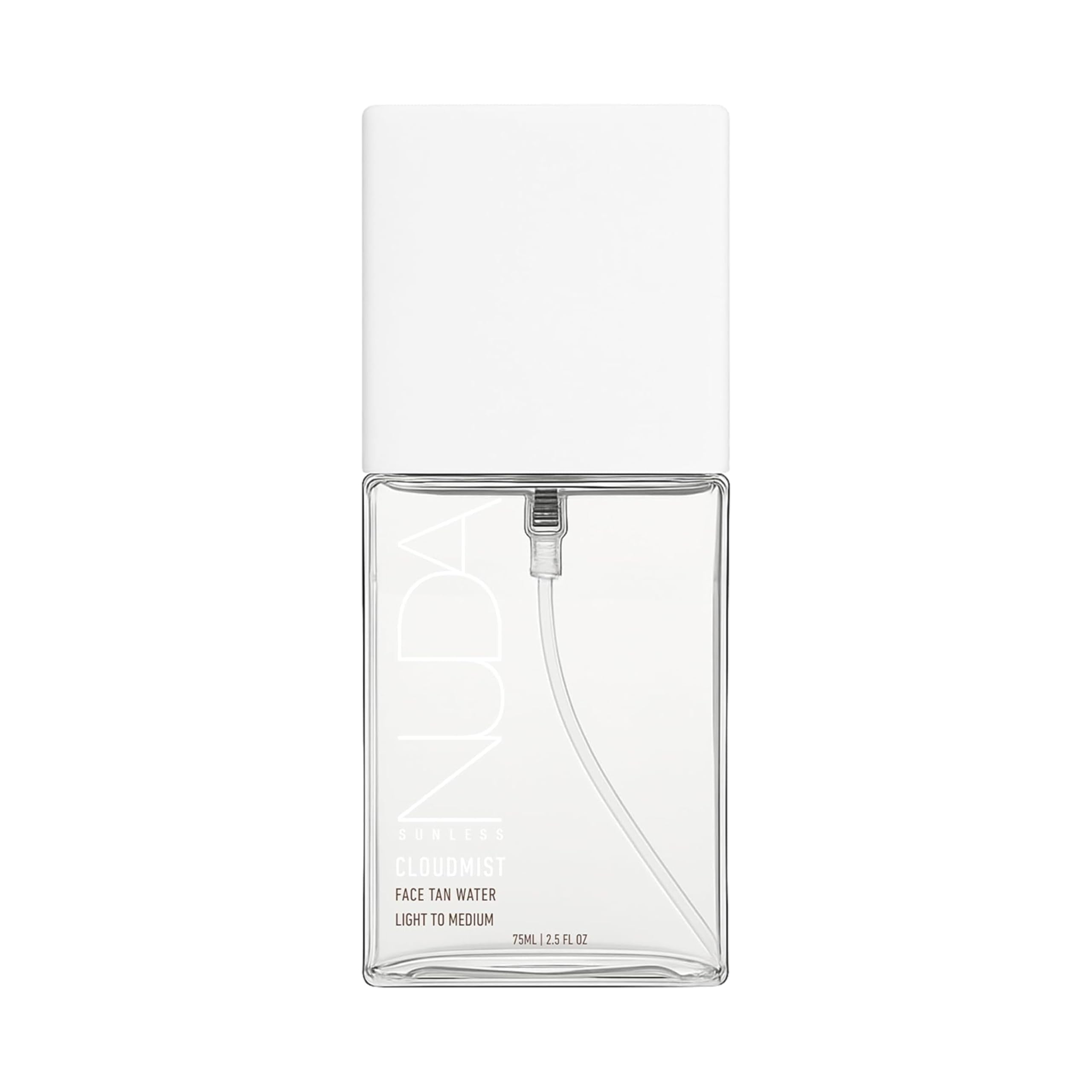 Nuda CloudMist flacon 75 ml prêt à l’emploi pour application précise.