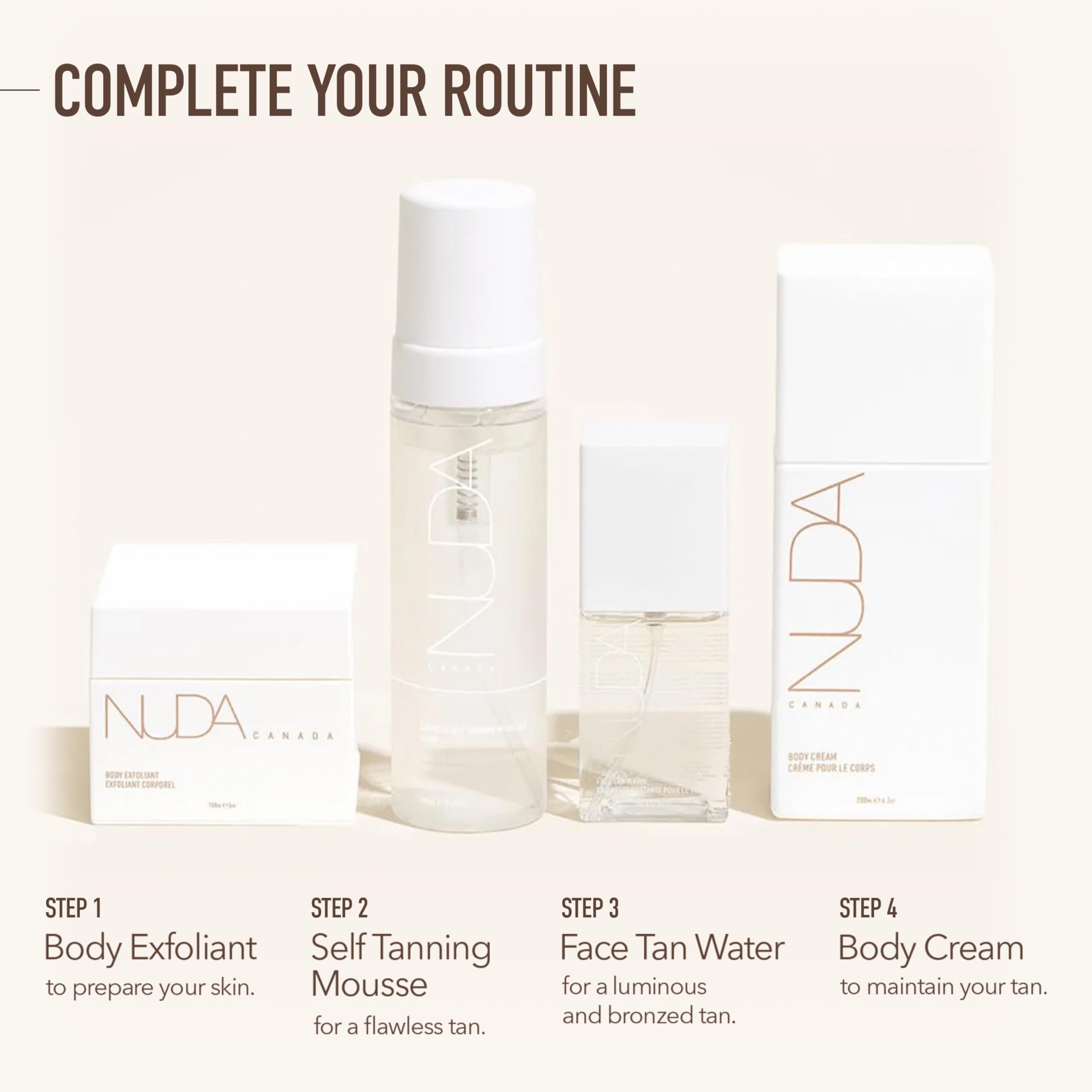 Nuda CloudMist formule végan sans cruauté envers les animaux.