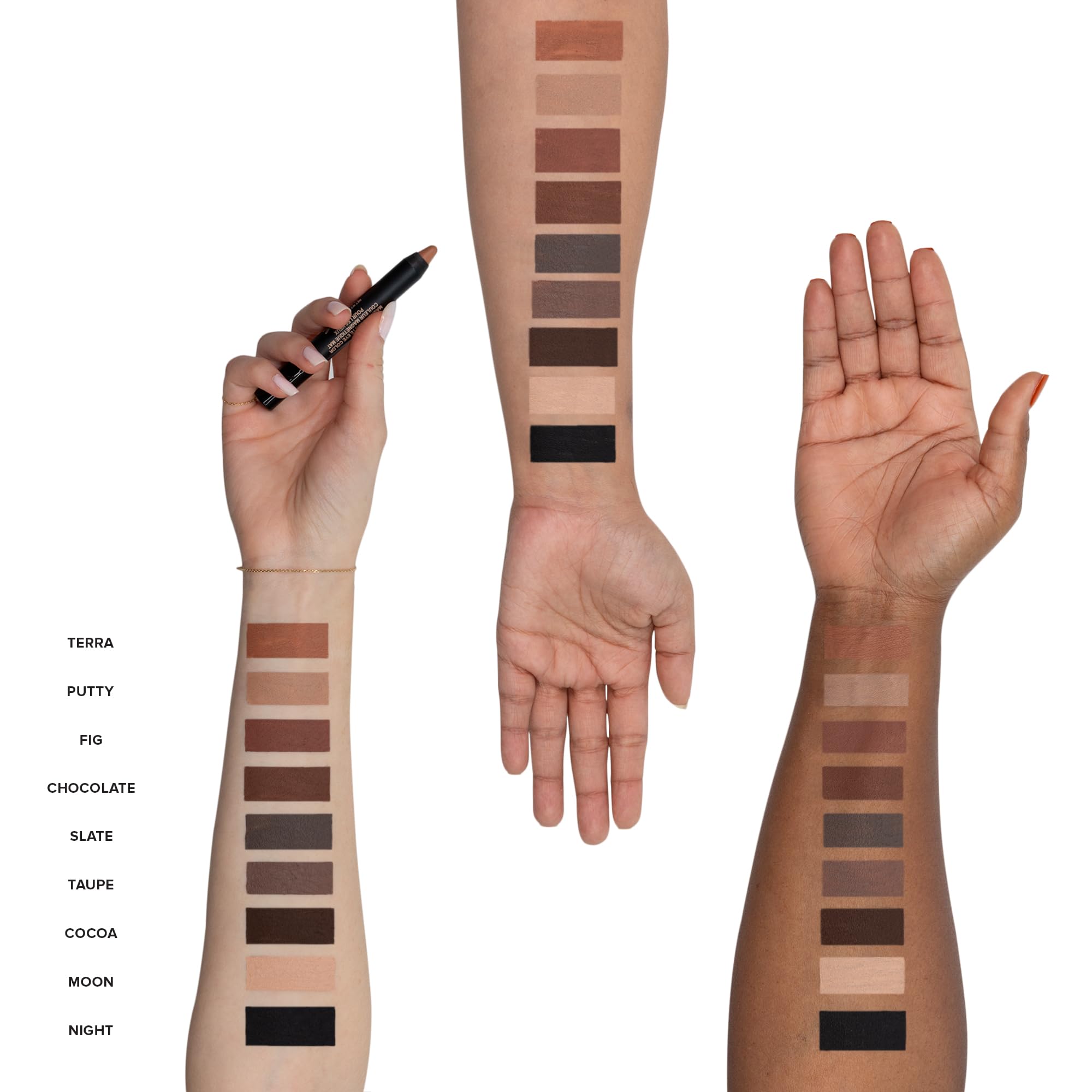 Nudestix Magnetic Eye Color vegan cruelty-free label on packaging.