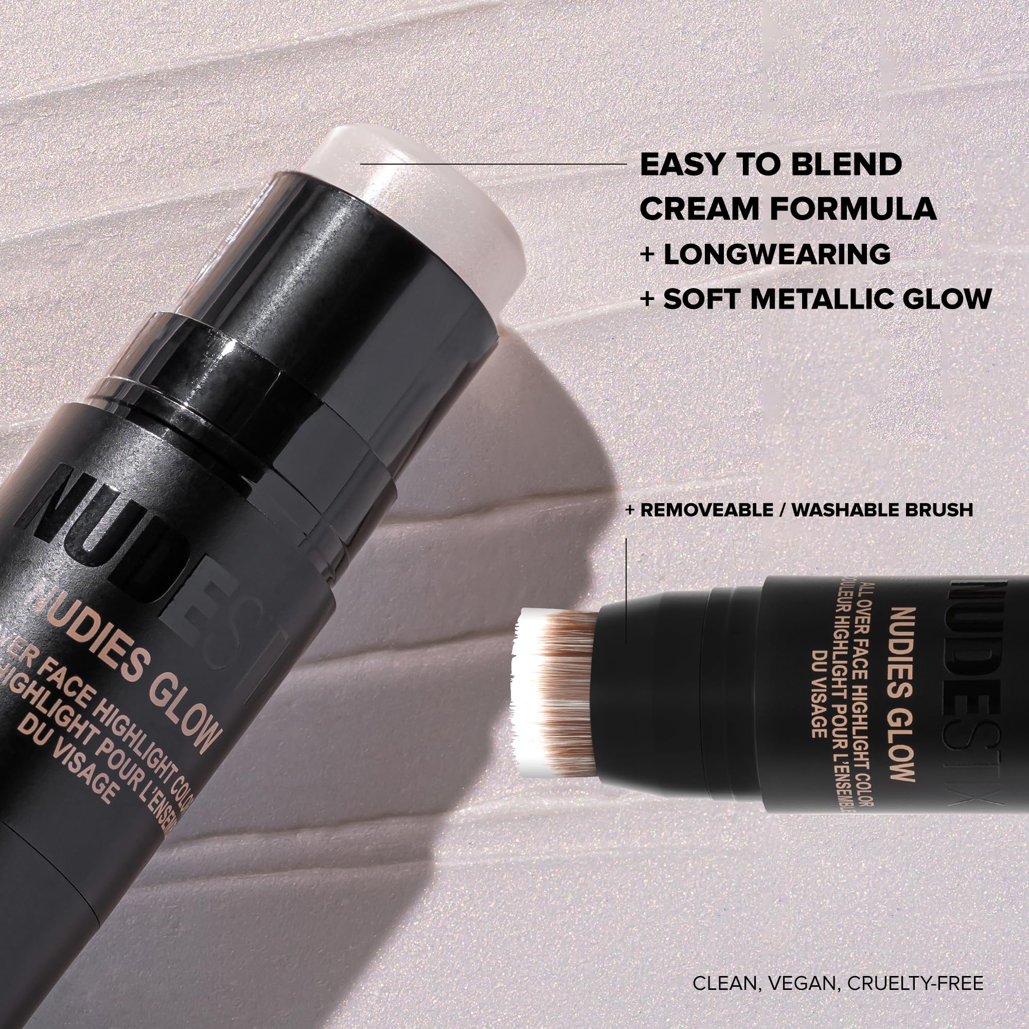 Nudestix Nudies Glow Stick appliqué sur les yeux pour illuminer le regard