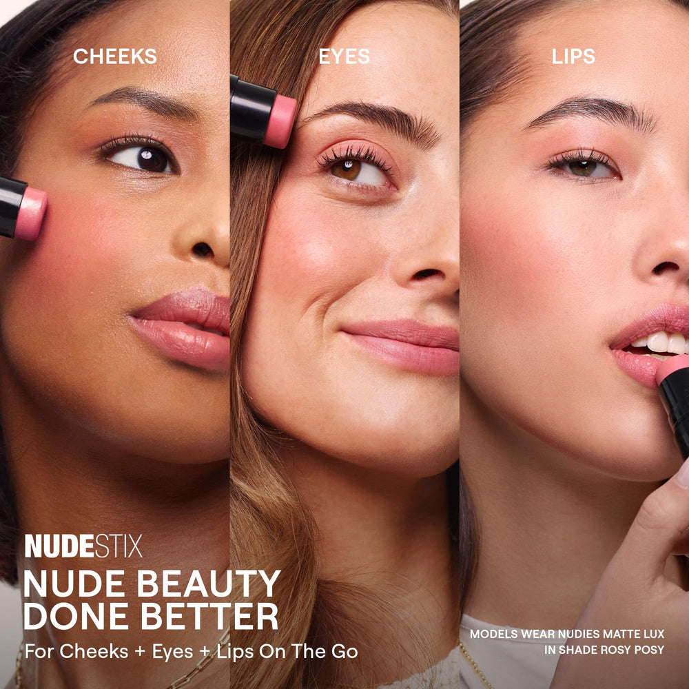Nudestix Nudies Matte Lux ingrédients clean et vegan, maquillage sans compromis.