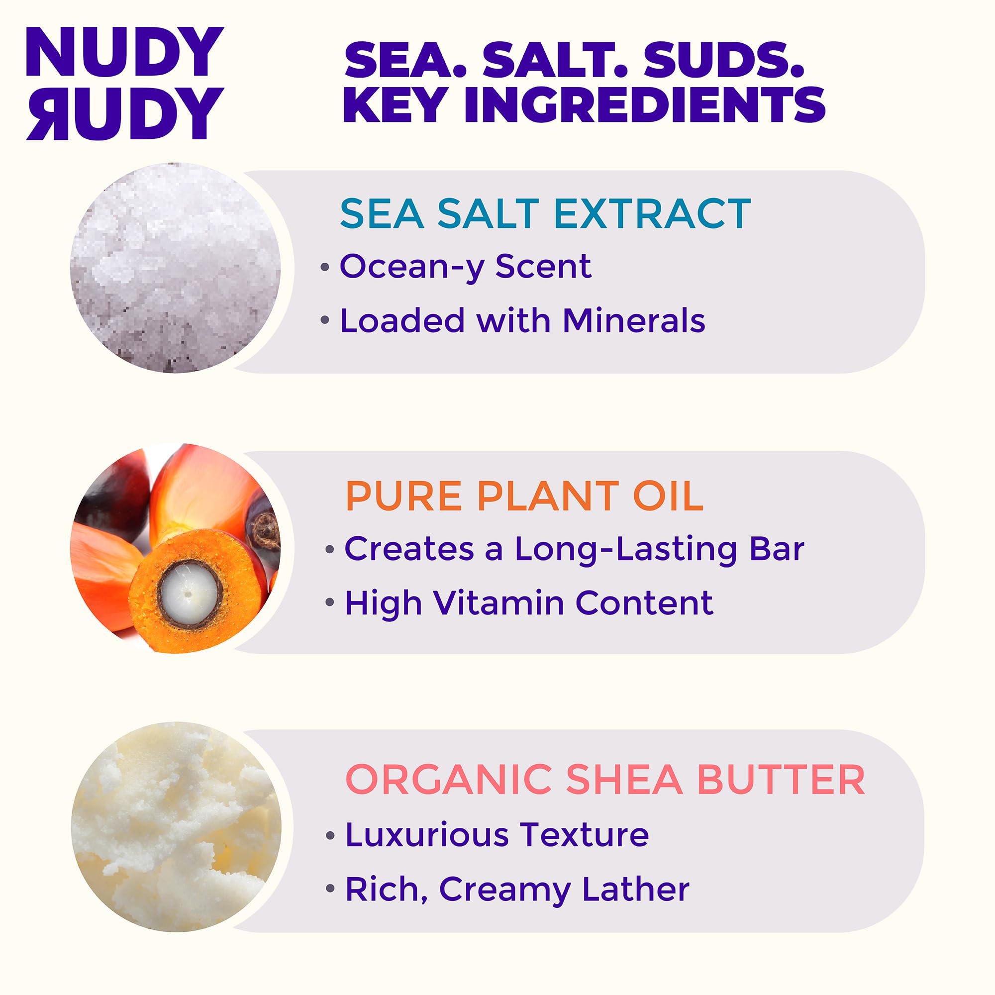 Nudy Rudy parfum-brise-mer: sensation fraîche, esprit marin après chaque utilisation.