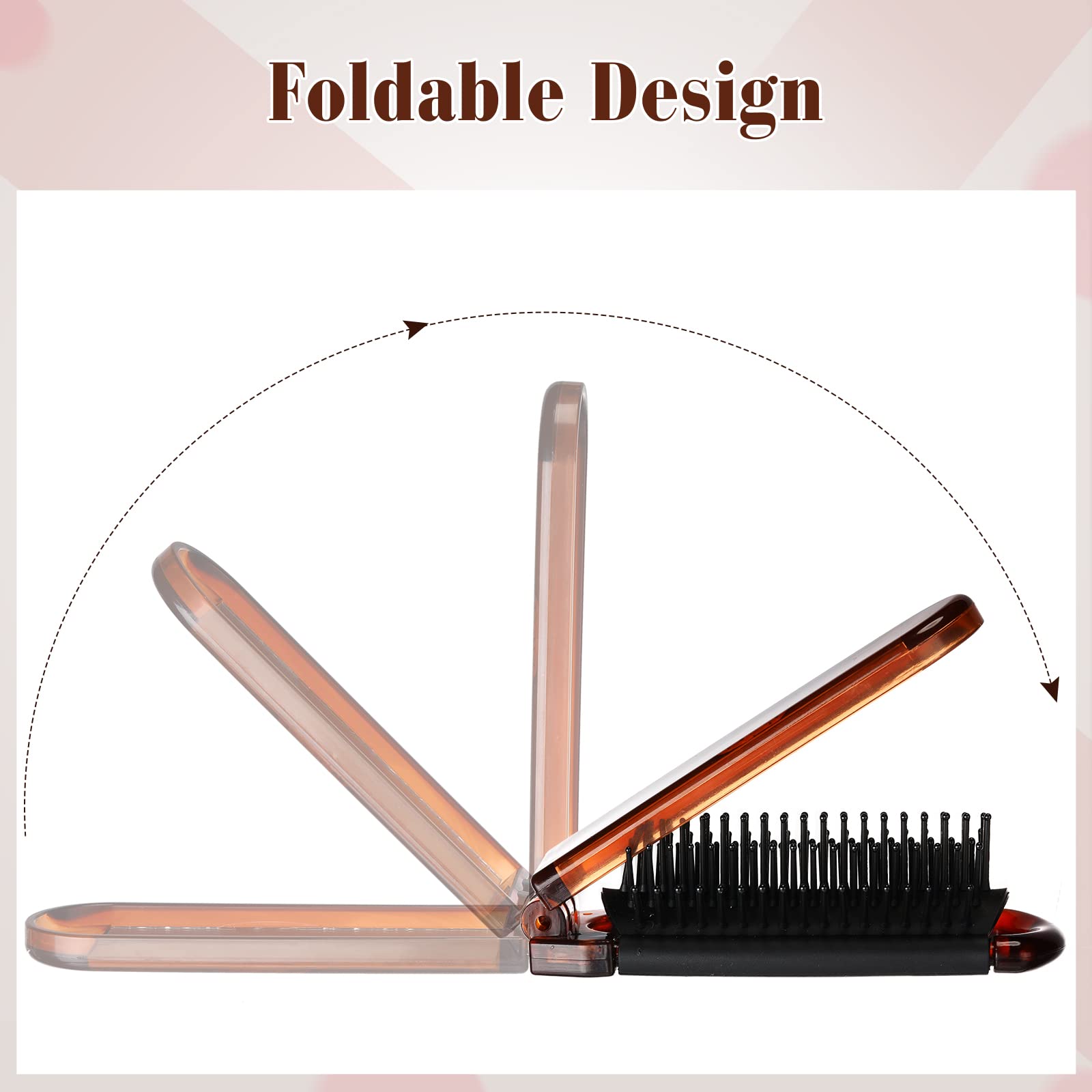 Brosse mini Nuenen portable, idéale pour poche ou sac
