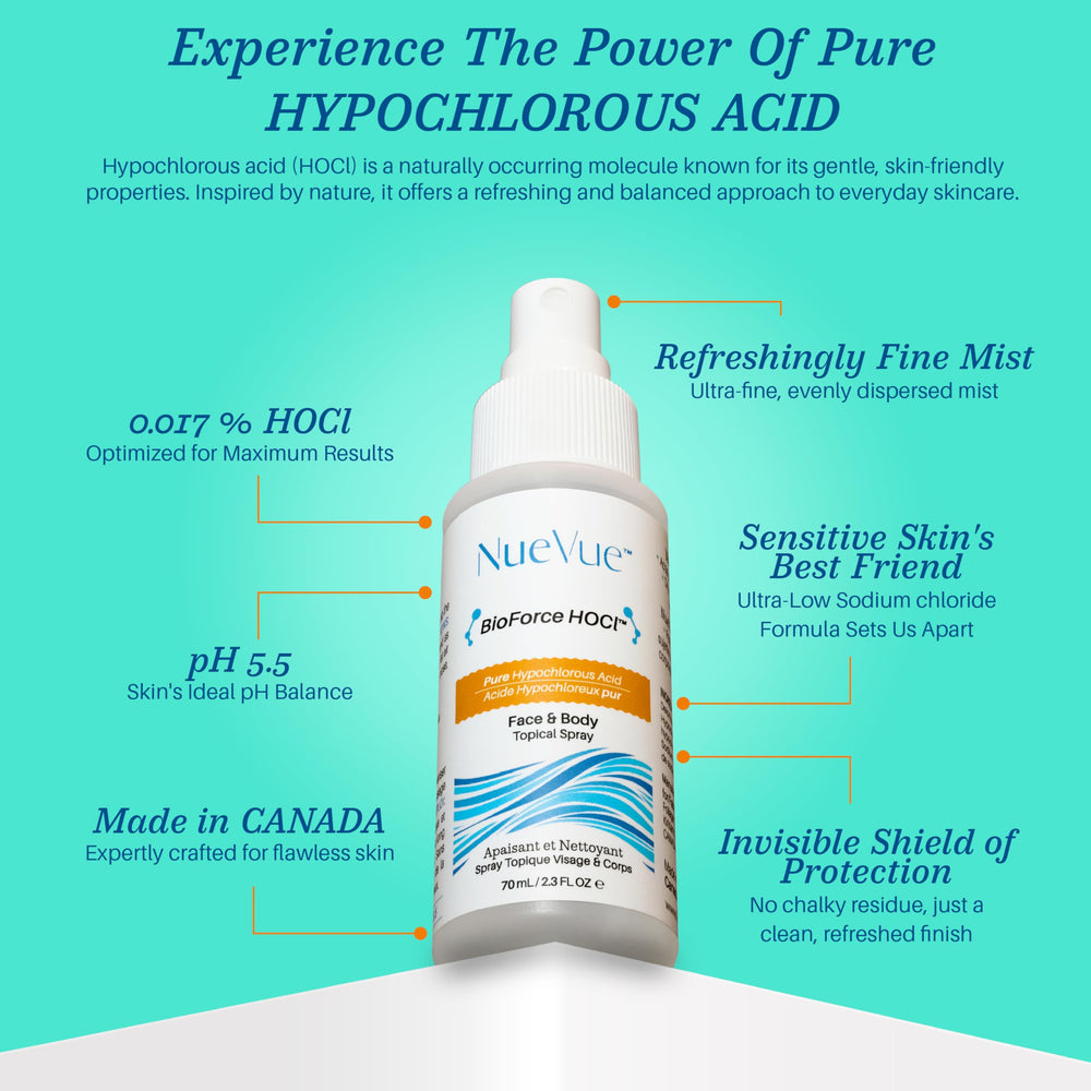 Utilisation après piercing avec BioForce HOCl doux.