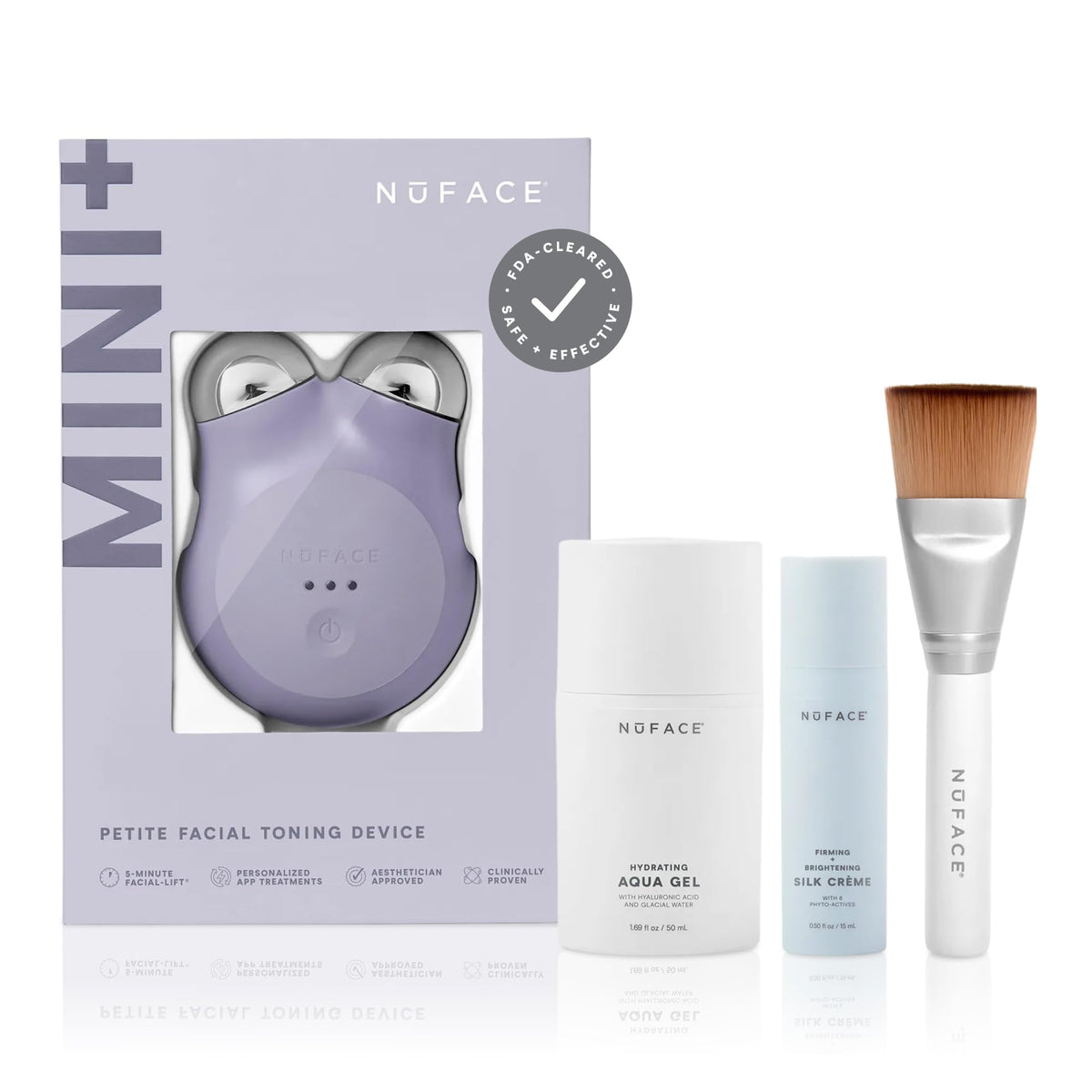 NuFACE Mini+ appareil-visage, outil de tonification et contour du visage.