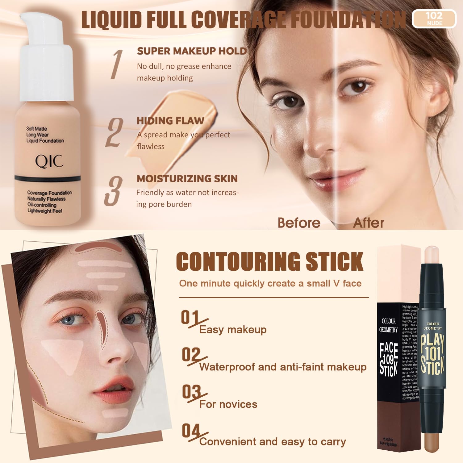 Nuibo cc-creme-naturelle: teint homogène tout au long de la journée