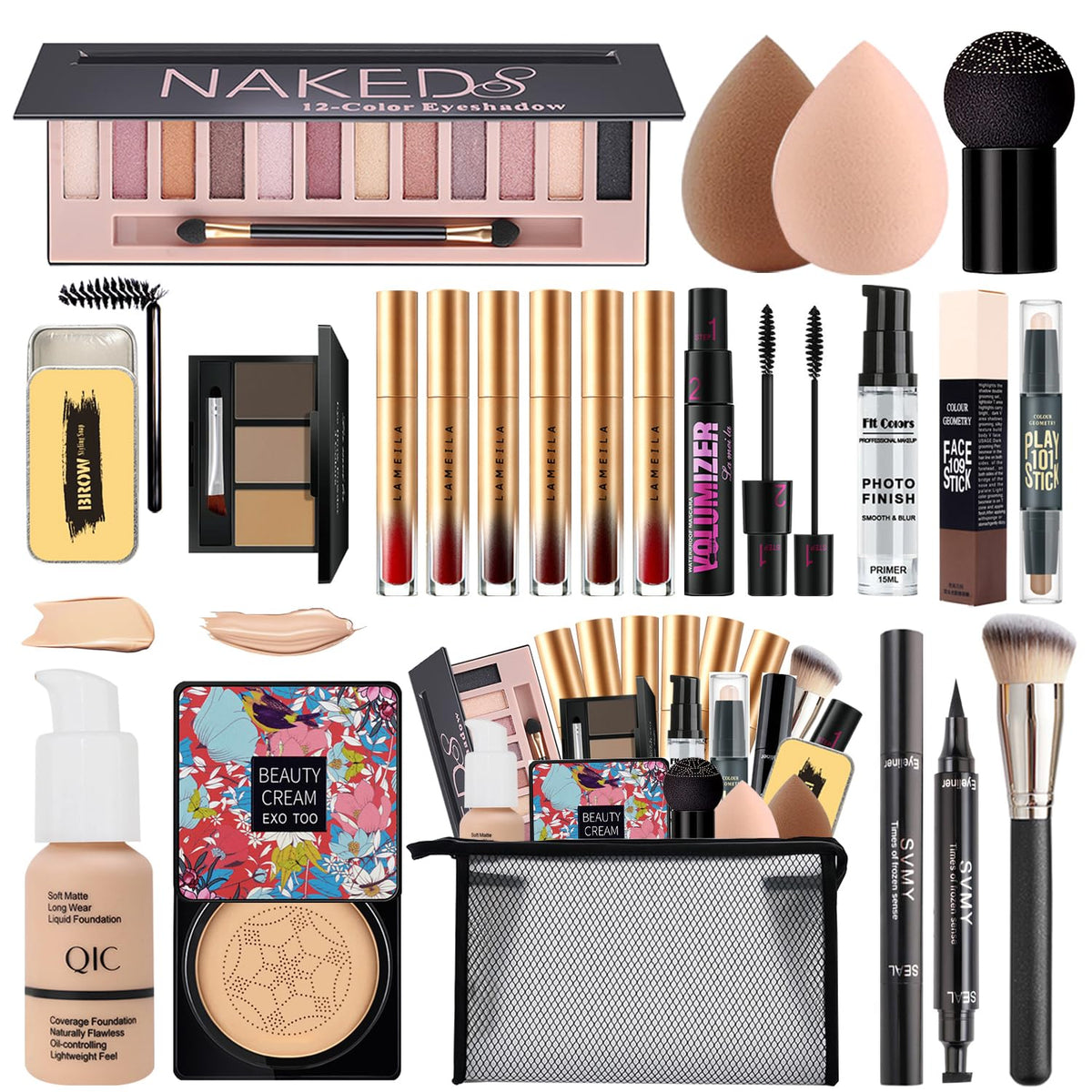 Nuibo palette-ombres-yeux: pour des looks variés et une longue tenue