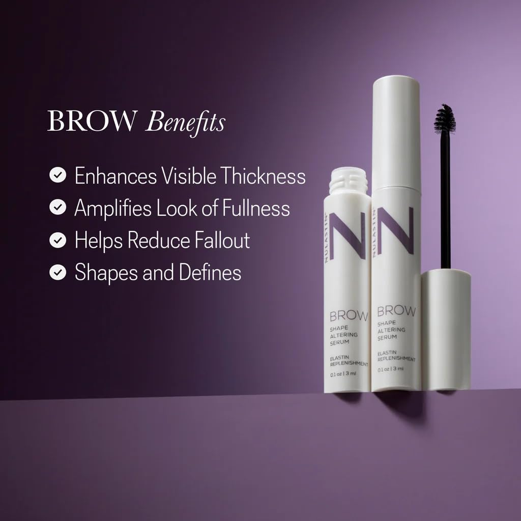 Science elastine: approche nourrissante pour épaissir visiblement les sourcils.
