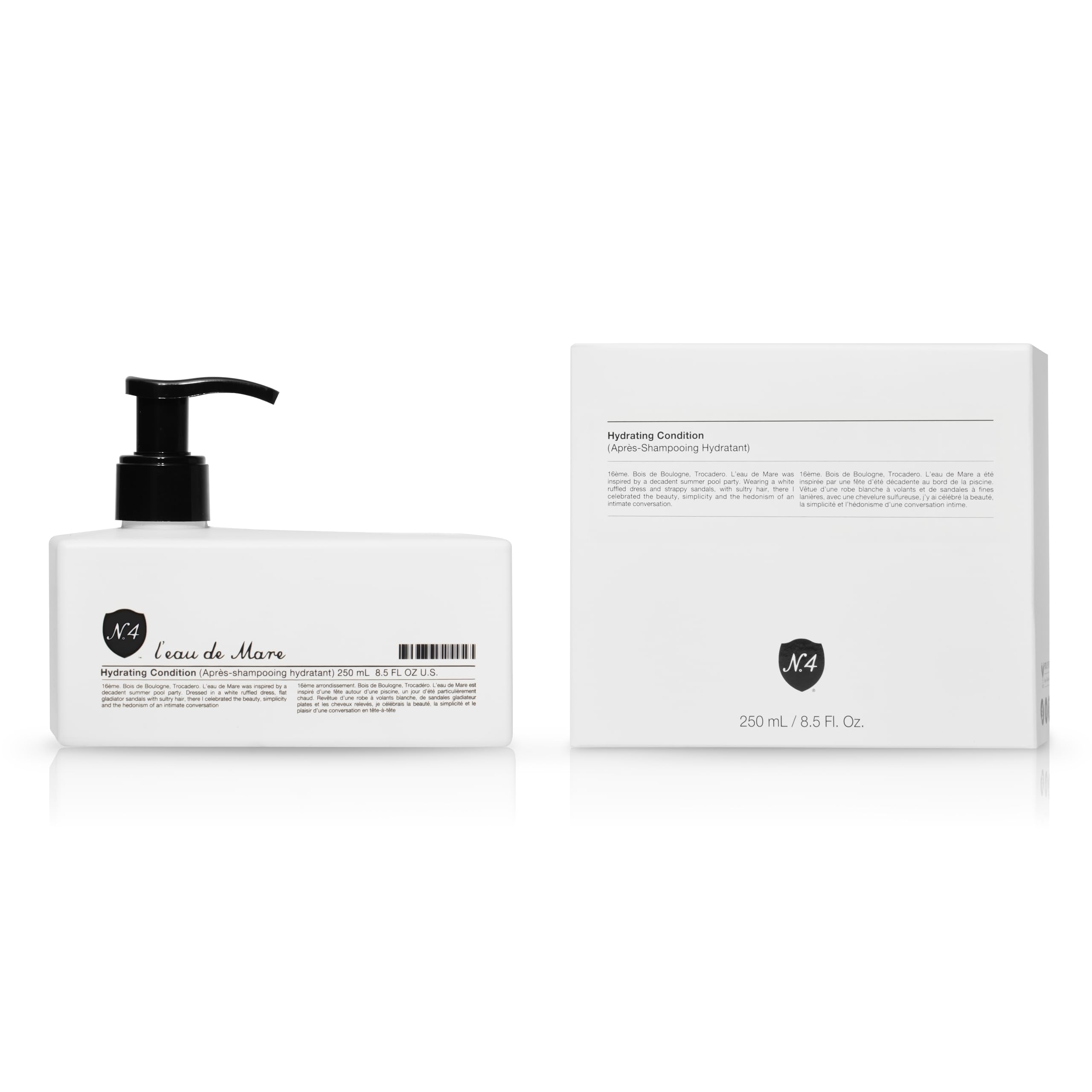 Number 4 conditionneur hydratant — bouteille hydrate en profondeur sans alourdir les cheveux