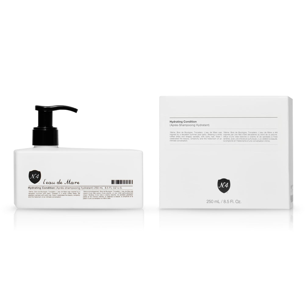 Number 4 conditionneur hydratant — bouteille hydrate en profondeur sans alourdir les cheveux
